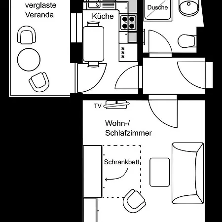 Haus Eintracht Апартаменты Зеллин